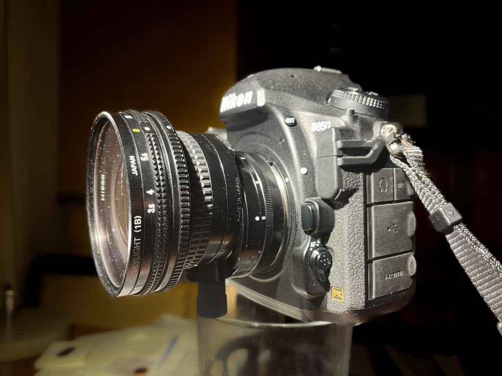 Nikon D850 mit PC-Nikkor 28mm f3.5