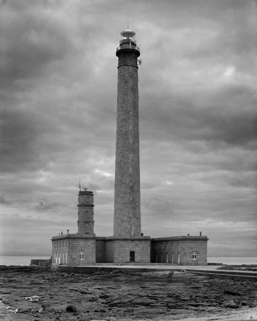 Leuchtturm Normandie Bretagne Linhof Analogfotografie
