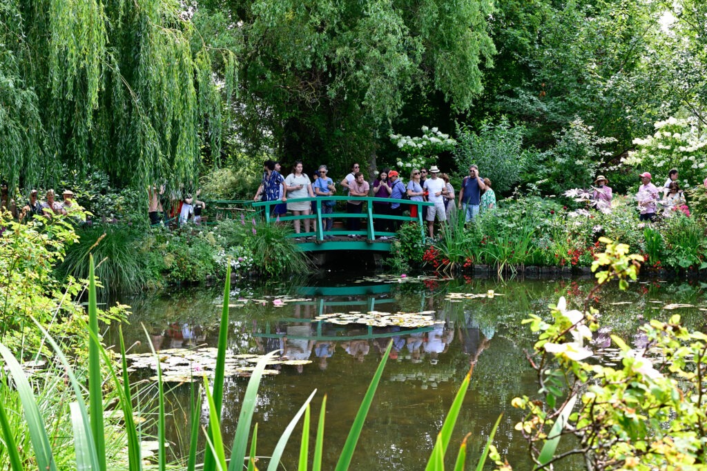 Monet Garden Giverny Brücke
