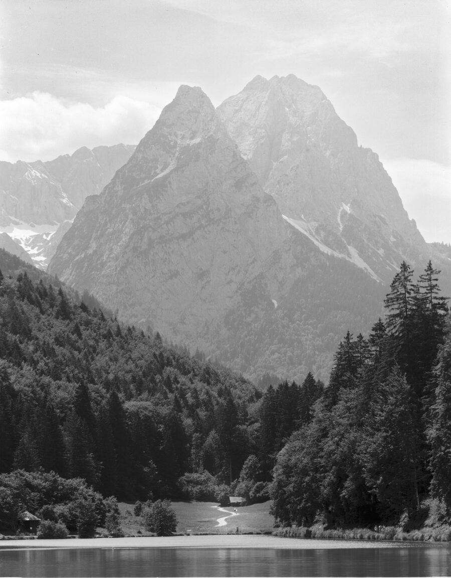 Riessersee mit der Linhof Technikardan